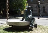 Arthur Koestler szobra Budapest