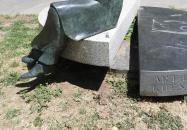 Arthur Koestler szobra Budapest