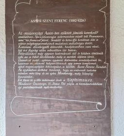 Assisi Szent Ferenc kápolna