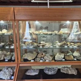 Ásványmúzeum, Vasszécseny - Belső