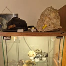 Ásványmúzeum, Vasszécseny - Belső