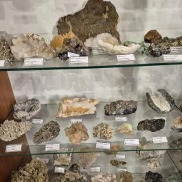 Ásványmúzeum, Vasszécseny - Belső