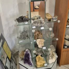 Ásványmúzeum, Vasszécseny - Belső