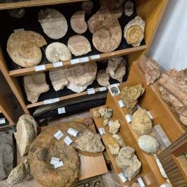 Ásványmúzeum, Vasszécseny - Belső