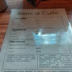 Attimi Di Caffe - Etele Plaza Budapest - Étlap/itallap