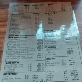 Attimi Di Caffe - Etele Plaza Budapest - Étlap/itallap