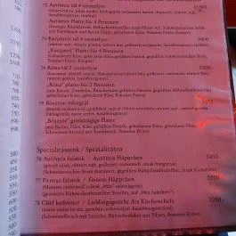 Autómix Étterem Pizzéria Kávézó, Szabadszállás - Étlap/itallap