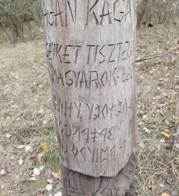 Avar fejedelmi emlékoszlop