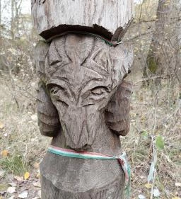 Avar fejedelmi emlékoszlop