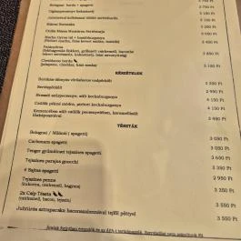 AzziPizza, Délegyháza - Étlap/itallap