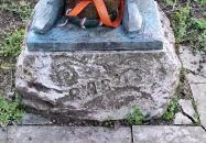 Babits Mihály szobra Szekszárd