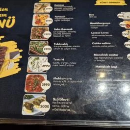 Babylon Restaurant Budapest - Étlap/itallap