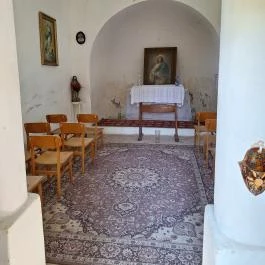 Bácsi-kápolna Káptalantóti - Belső