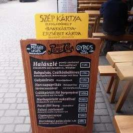 Alapozó-Falatozó Badacsony - Étlap/itallap