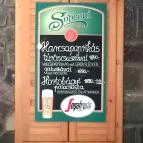 Alapozó-Falatozó Badacsony - Étlap/itallap