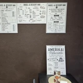 Bagel&dessert bar Budapest - Étlap/itallap