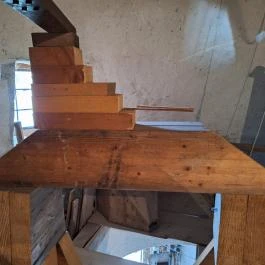 Bagi-féle szélmalom, Pálmonostora - Belső