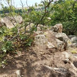 Bagolyszikla, Ábrahámhegy - Külső kép