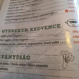 Bakterház Pizzéria és Étterem Dunavarsány - Étlap/itallap