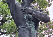 Balassa Bálint szobor Esztergom