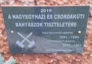 Bányász emlékmű Óbarok