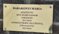 Barakonyi Mária Tornabarakony - Egyéb