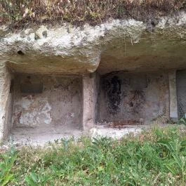 Barlanglakások Tibolddaróc - Külső kép