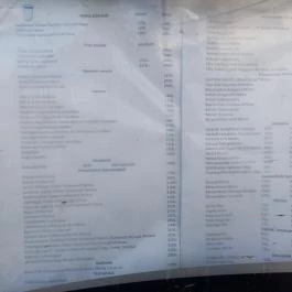 Barna Party Kisvendéglő Verőce - Étlap/itallap