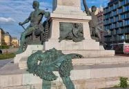 Baross Gábor szobra Budapest