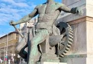 Baross Gábor szobra Budapest