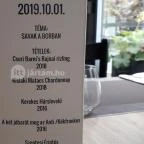 Bártfai Vendéglő Budapest - Étlap/itallap