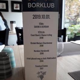 Bártfai Vendéglő Budapest - Étlap/itallap