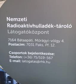 Nemzeti Radioaktívhulladék-tároló Látogatóközpont