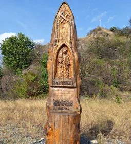 Bazaltbányászok emlékműve