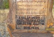 Bazaltbányászok emlékműve Zalahaláp