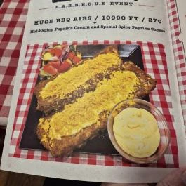 Bazilika - Goulash & Langosh Bar Budapest - Étlap/itallap