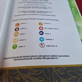 Bazsalikom Vendéglő Budapest - Étlap/itallap