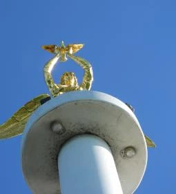 A Béke Jóságos angyala emlékmű Siófok