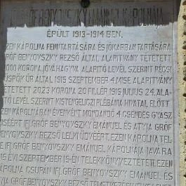 Benyovszky kápolna Tengelic - Egyéb