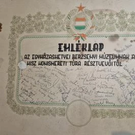 Berzsenyi Dániel Emlékmúzeum Egyházashetye - Belső
