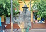 Beszédes József-szobor Dunaföldvár