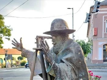 Beszédes József-szobor Dunaföldvár