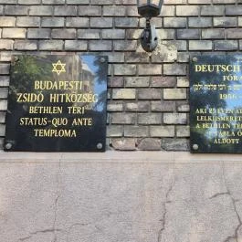 Bethlen téri zsinagóga Budapest - Külső kép