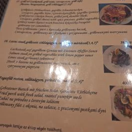 Betyártanya Étterem, Zalabaksa - Étlap/itallap