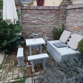 Bí-Bor-Lak A. Apartmanház Villány - Medence/kert