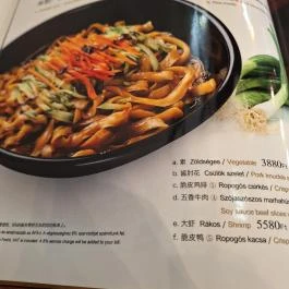 Biang Bisztró - Vámház körút Budapest - Étlap/itallap