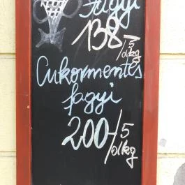 Bocskai Cukrászda - Bocskai út Budapest - Étlap/itallap