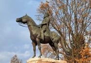 Bocskai István lovasszobra Hajdúdorog