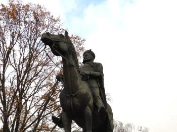 Bocskai István lovasszobra Hajdúdorog