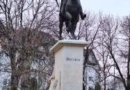 Bocskai István lovasszobra Hajdúhadház